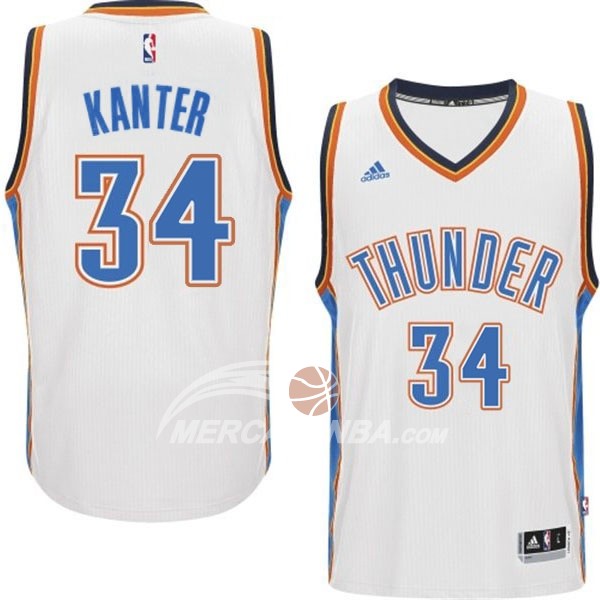 Maglia NBA Kanter Oklahoma City Thunder Blanco